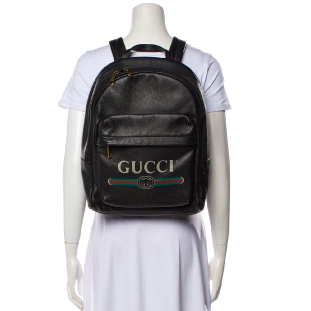 Gucci Leather Backpack